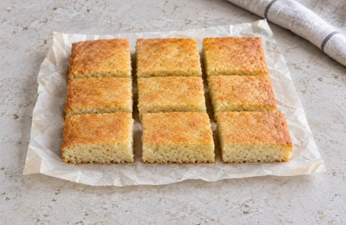 Nízkohistaminové jablečno-kokosové „brownies“